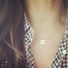 Colorado Flag Necklace