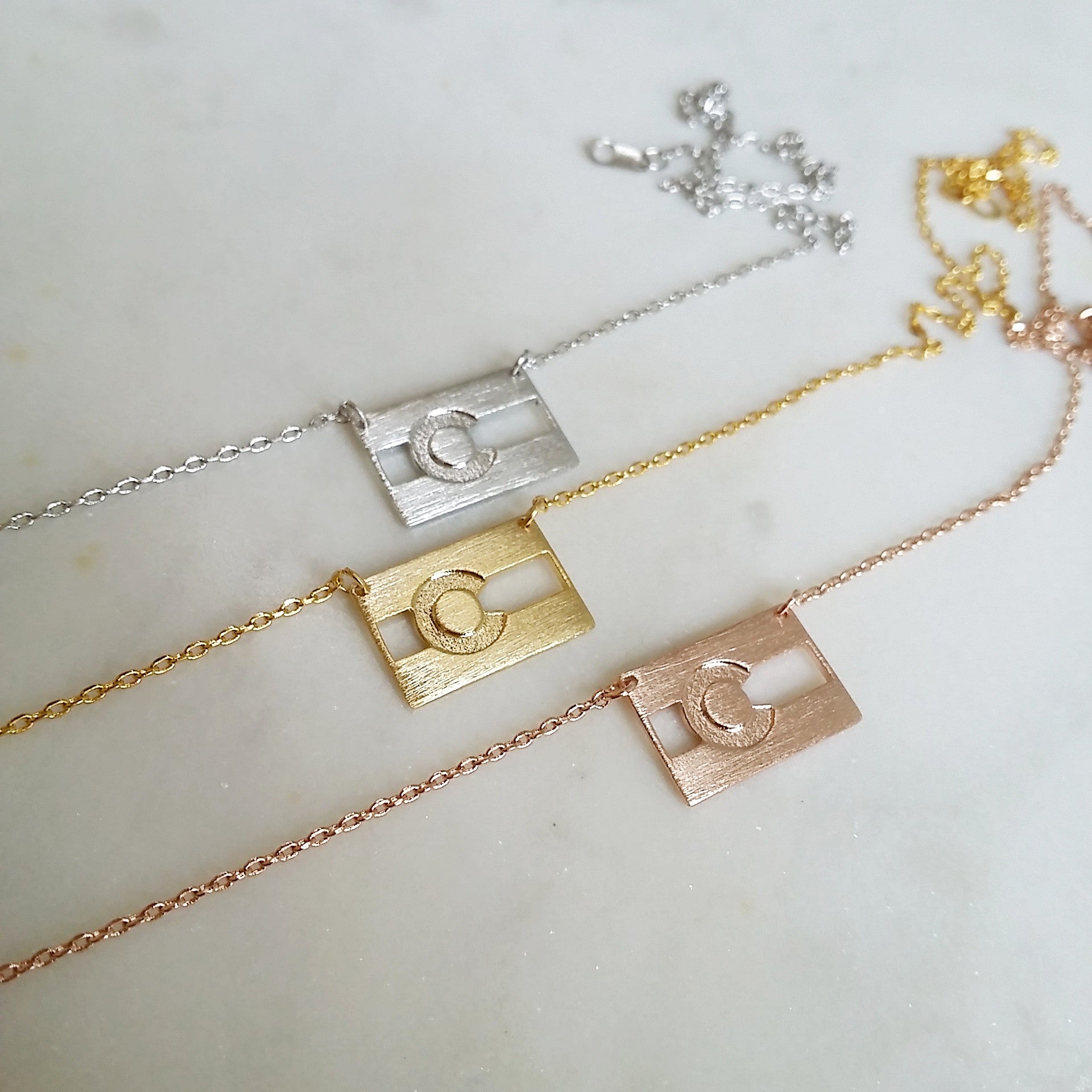 Colorado Flag Necklace