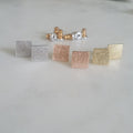 Solid Square Earrings