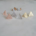 Solid Triangle Earrings