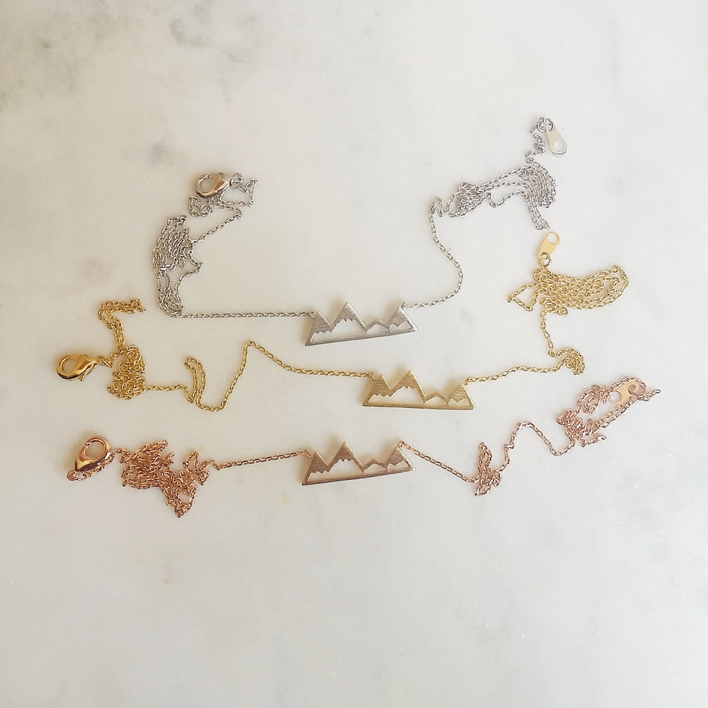 Mountain Range Necklace