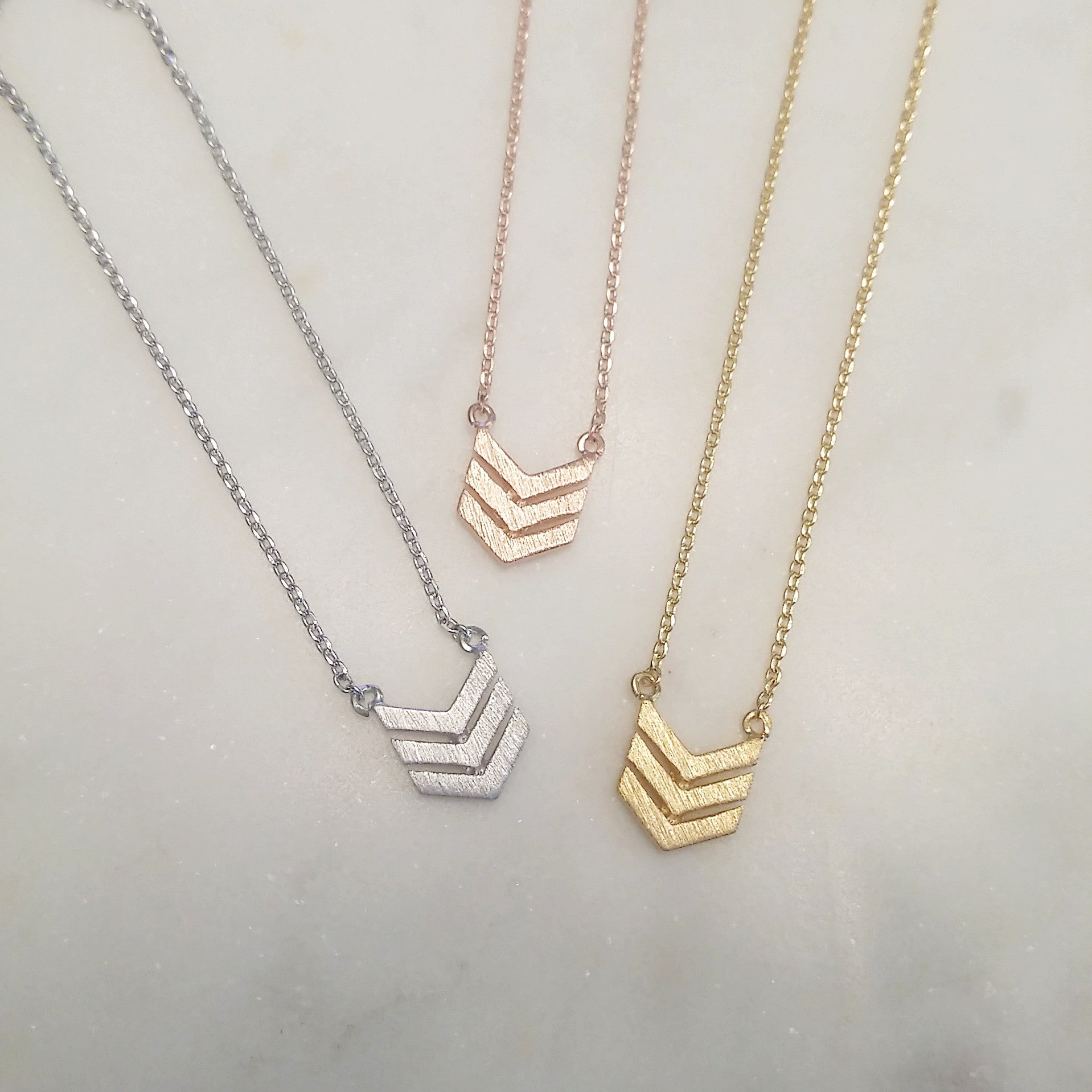 Chevron Necklace