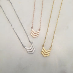 Chevron Necklace
