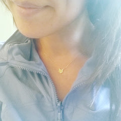 Chevron Necklace