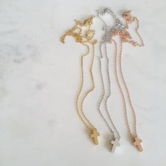 Mini Cross Necklace