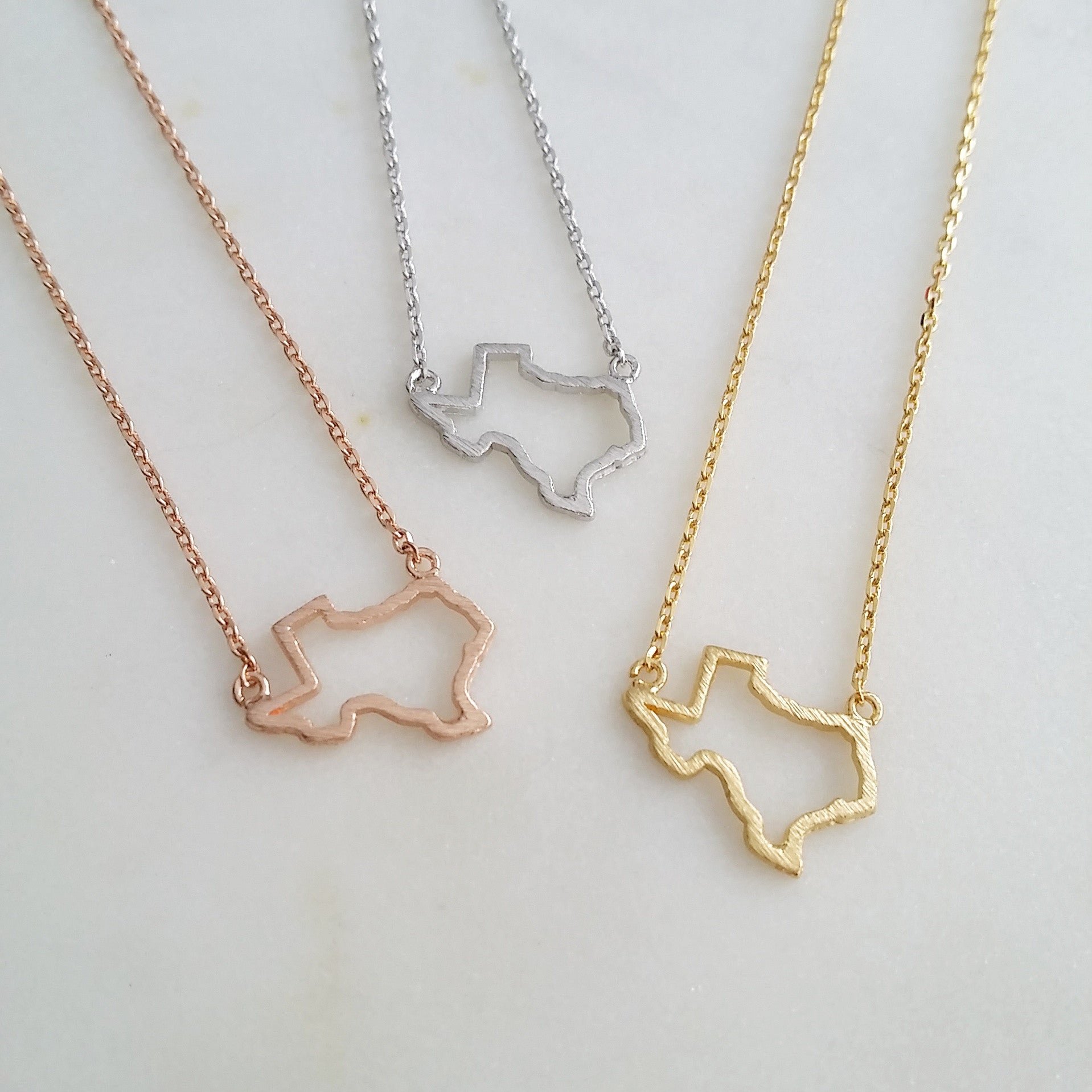 Texas (State) Necklace