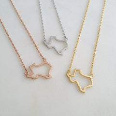 Texas State Necklace