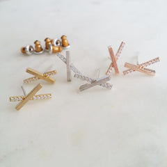 X-Bar Earrings