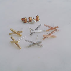 X-Bar Earrings