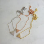 Pavé Delta Necklace