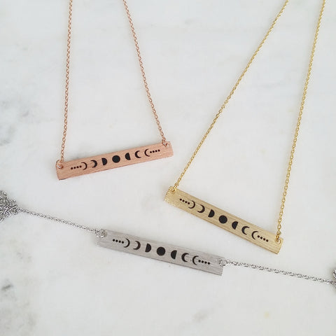Moon Phase Necklace