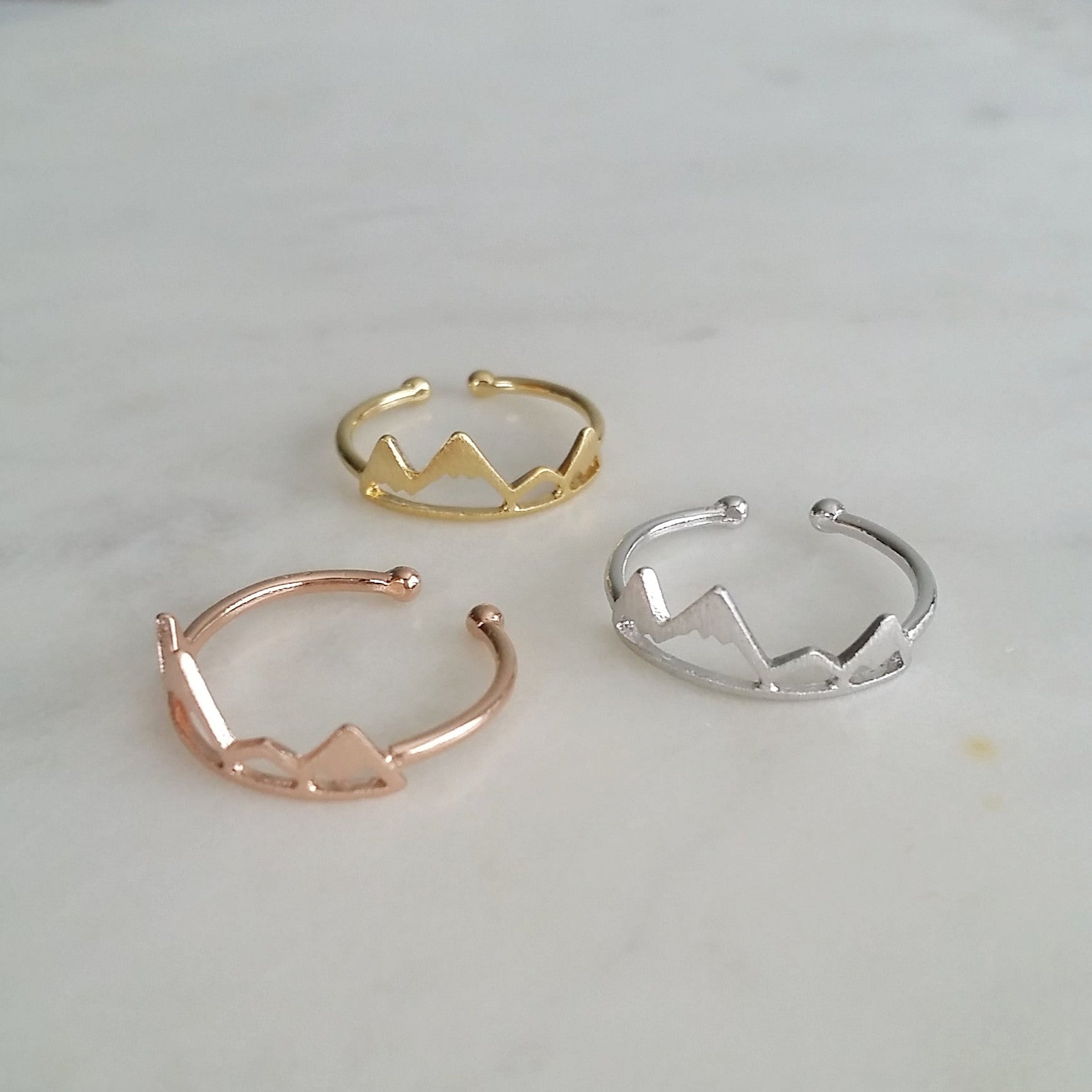 Mountain Range Ring
