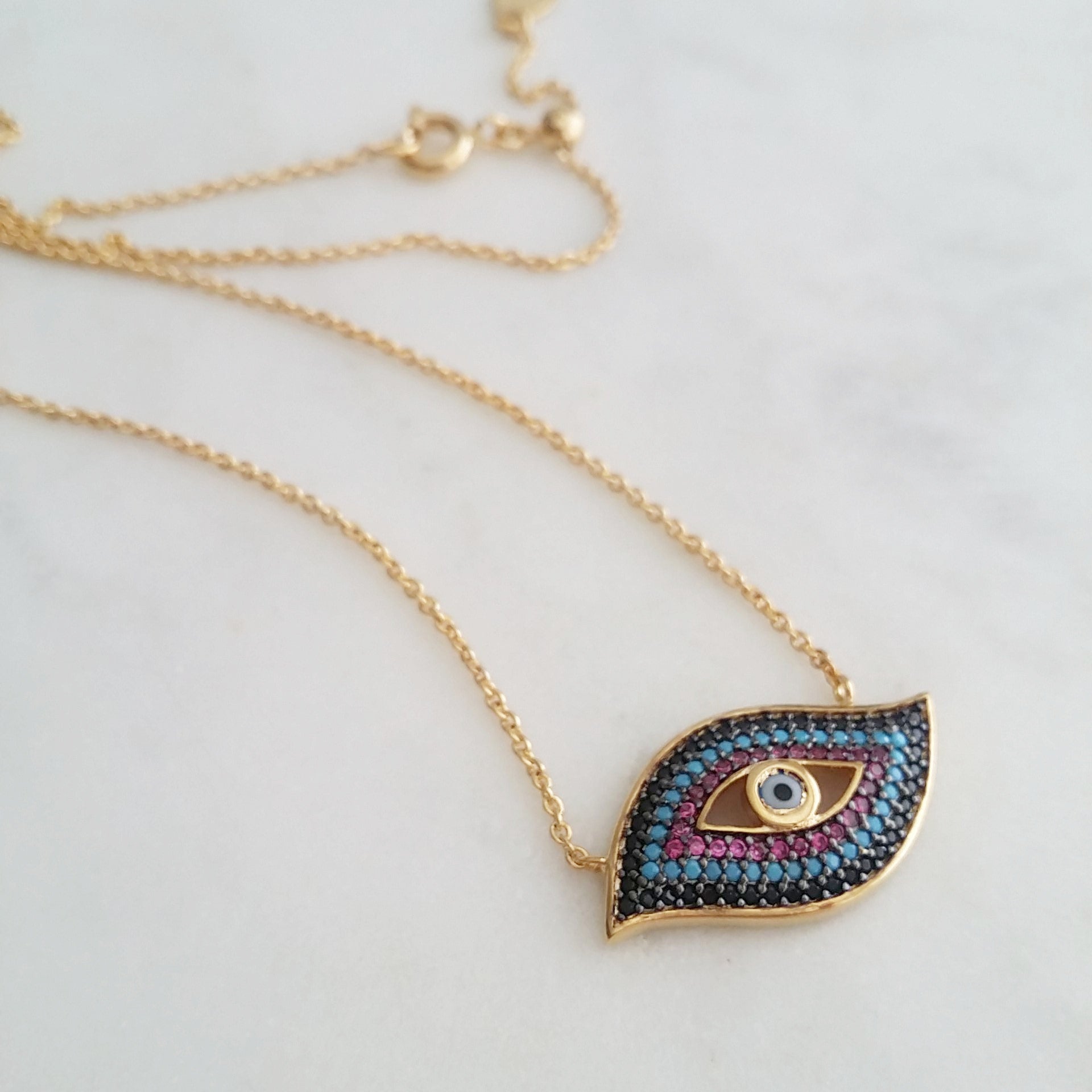 Evil Eye Protect Me Necklace