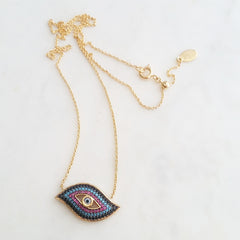 Evil Eye Protect Me Necklace
