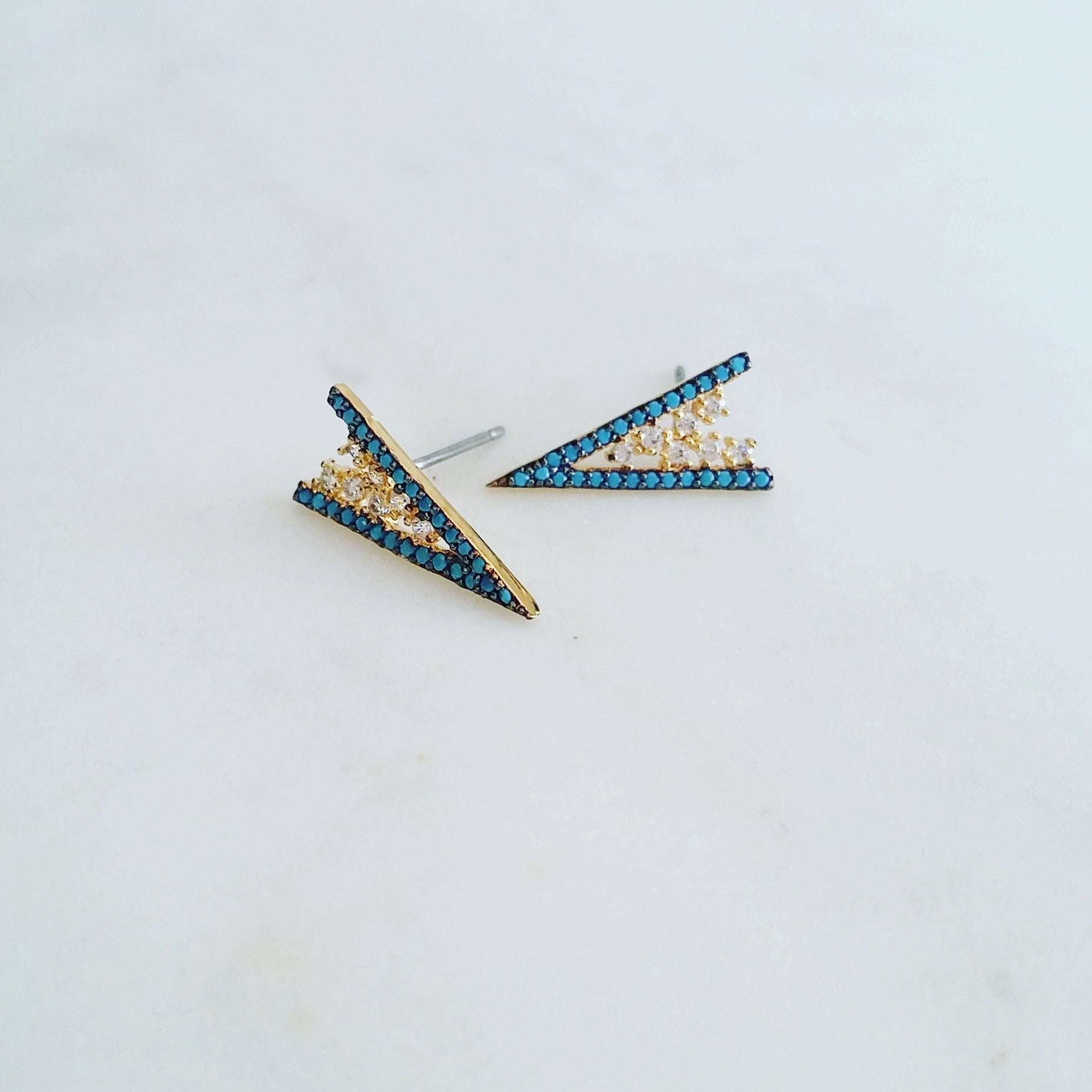 Dagger Peak Nano Earrings