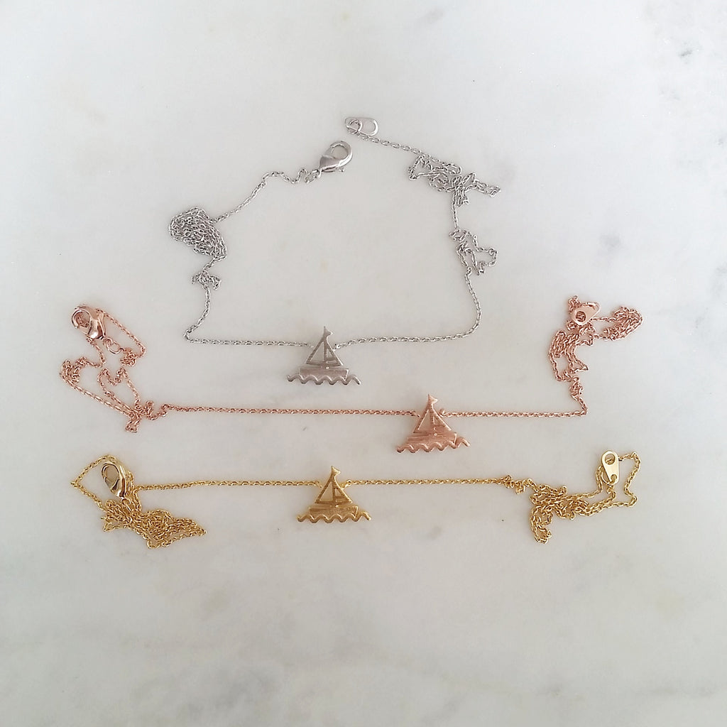Sailboat Necklace