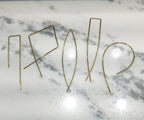 Wire Threaders: Rectangle Bar Hoop