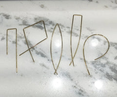 Wire Threaders: Squared Fish Hoop