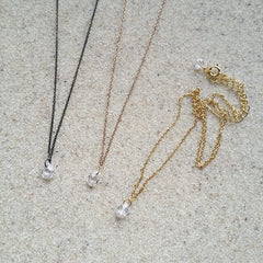 Choker Chain: Crystal Teardrop