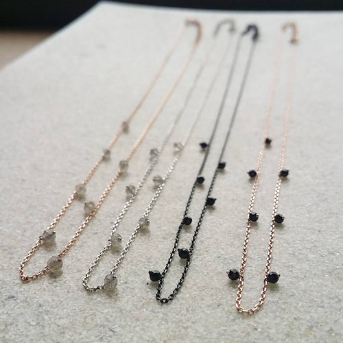Choker Chain: Dangling Stones