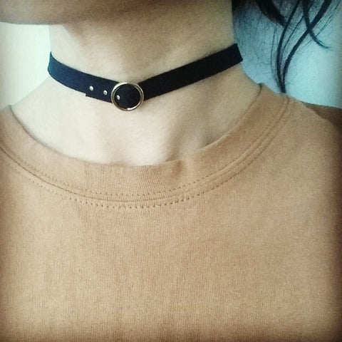 Choker: Circle Buckle