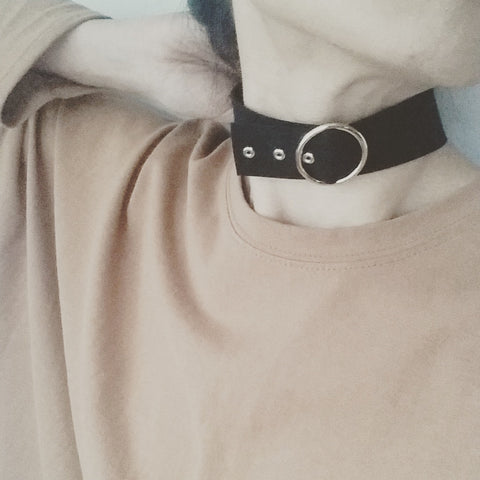Choker: Circle Buckle (Large)
