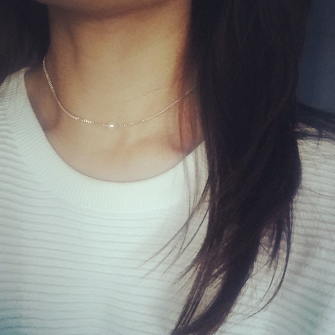 Choker Chain: Pearl