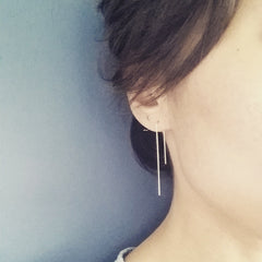 Open Hoop Earrings - Disc