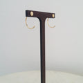 Open Hoop Earrings - Disc