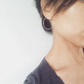 Circle Post Earrings