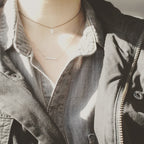 Crystal Teardrop Necklace
