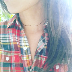 Choker Chain: Dangling Stones
