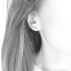 Bar Matchstick Earrings - Medium