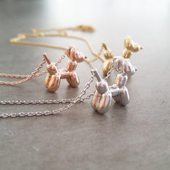 Balloon Dog Necklace