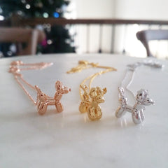 Balloon Dog Necklace