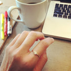 Evil Eye & Lashes Ring