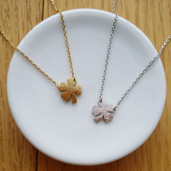 Clover / Shamrock (Solid) Necklace