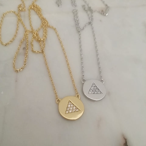 Delta Medallion Necklace