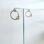 Hoop Earrings: Knot