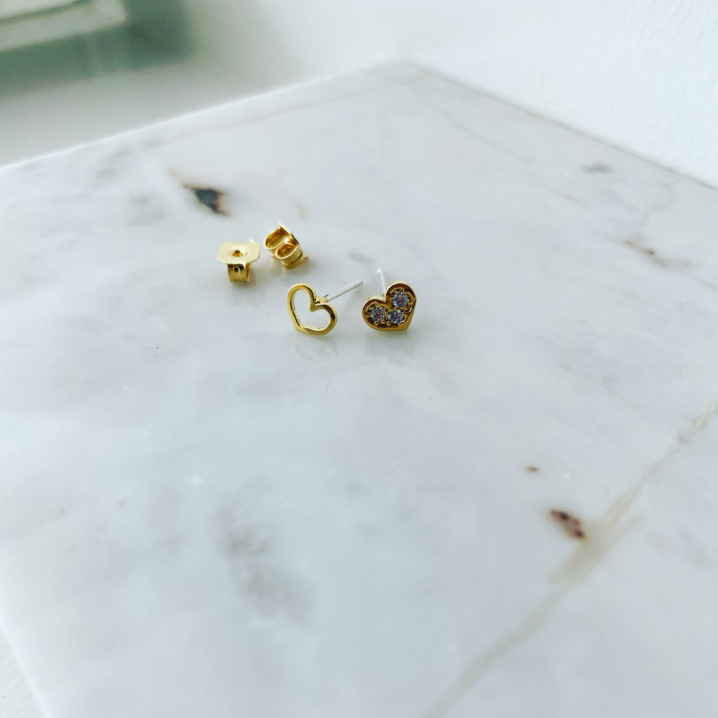 Heart Teeny Earrings