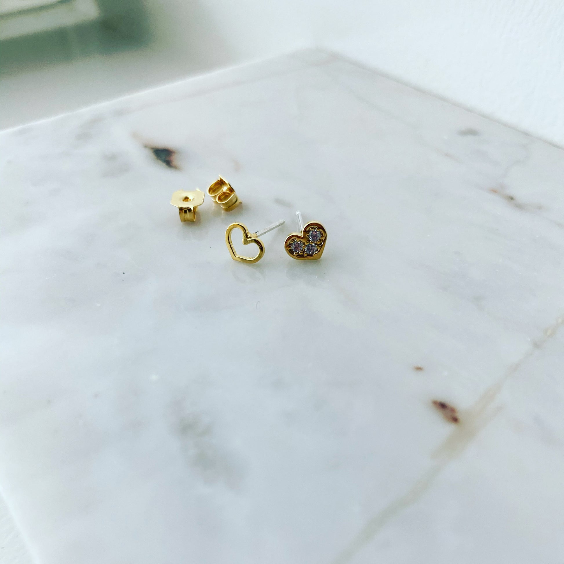 Heart Teeny Earrings
