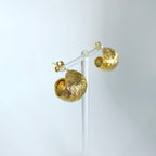 Textured Dome Earrings