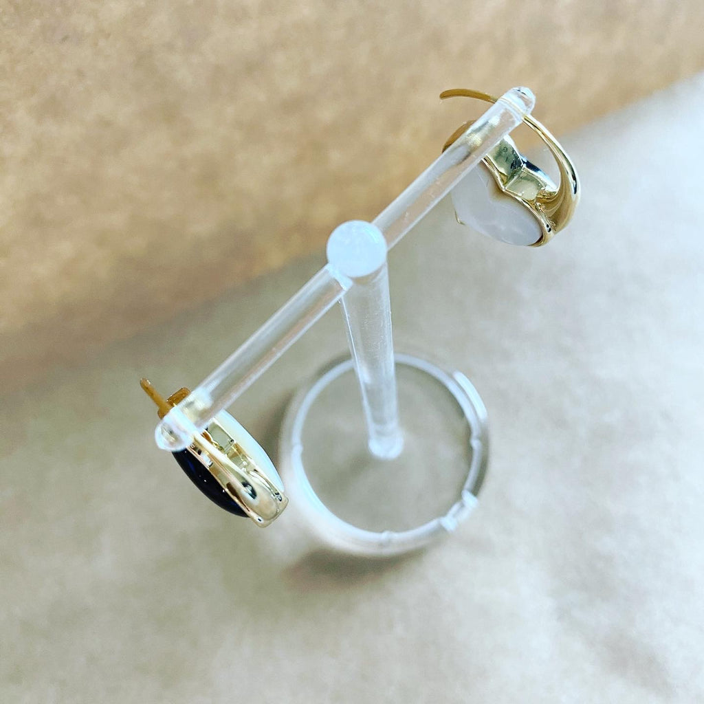 Reversible Heart Earrings