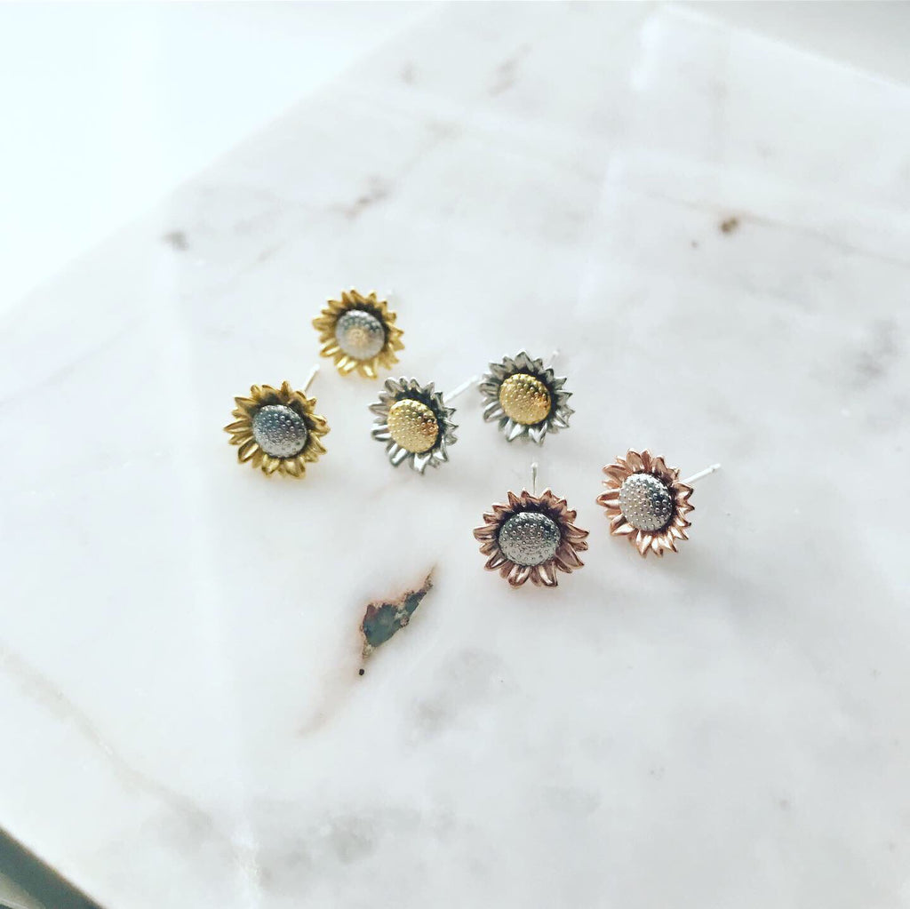 Sunflower Earrings