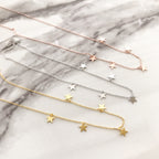 Mini Stars Dangle Necklace