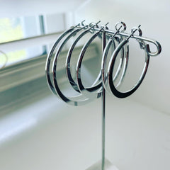 Slender (Plain) Hoops