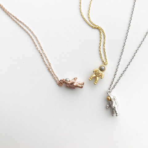 Astronaut Necklace