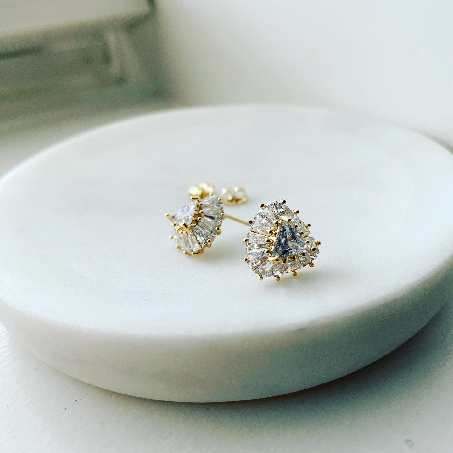 Triangle Shrine Earrings