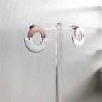 Circle Arch (two-tone) Earrings