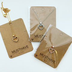 Pavé Forever Heart Necklace
